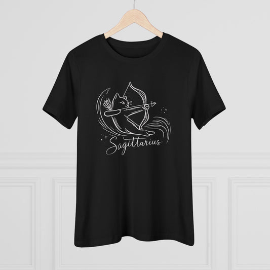 Sagittarius Cat - Women's T-Shirt