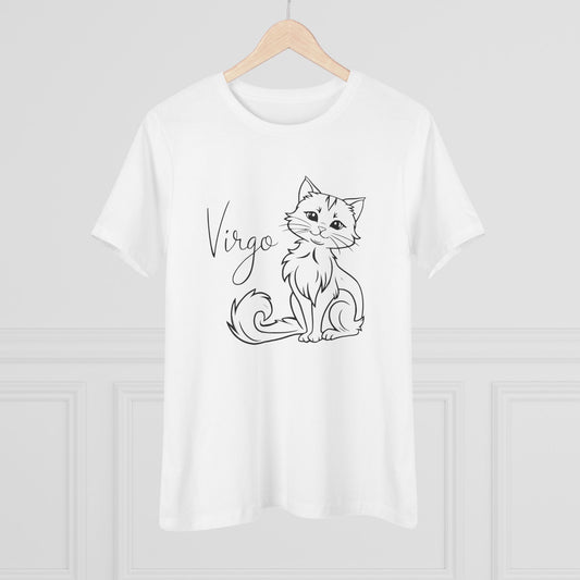 Virgo Cat - Women's T-Shirt